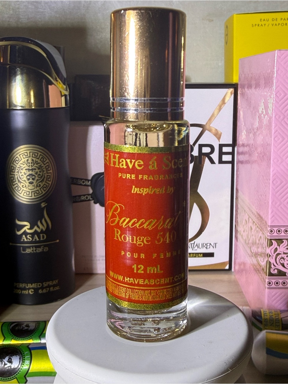 Baccarat Rouge 540 Inspired Perfume Oil – Red